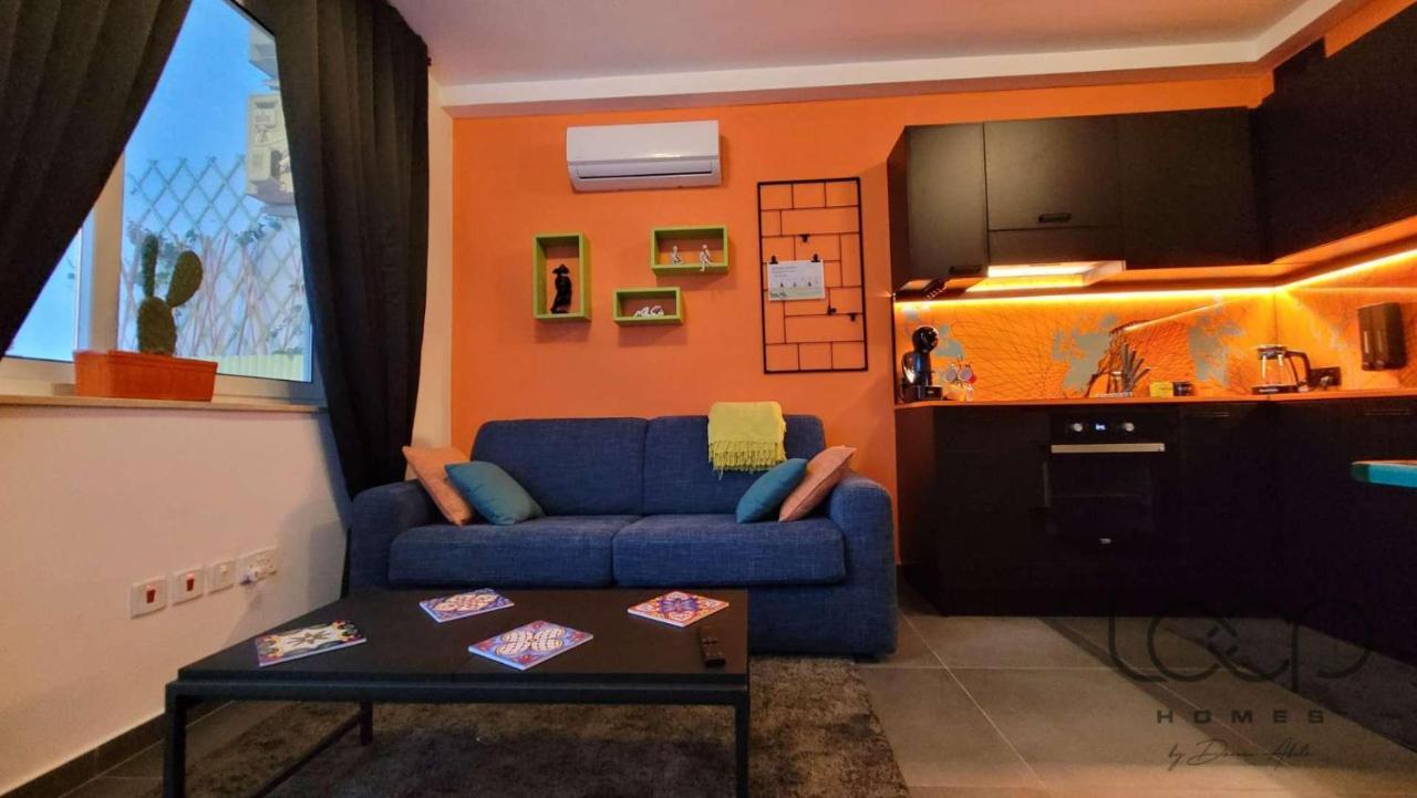 Modern - 50 M From Sea - Free Wi-Fi - Super Cool - Terrace - Fully Air-Conditioned St. Paul's Bay Exteriér fotografie