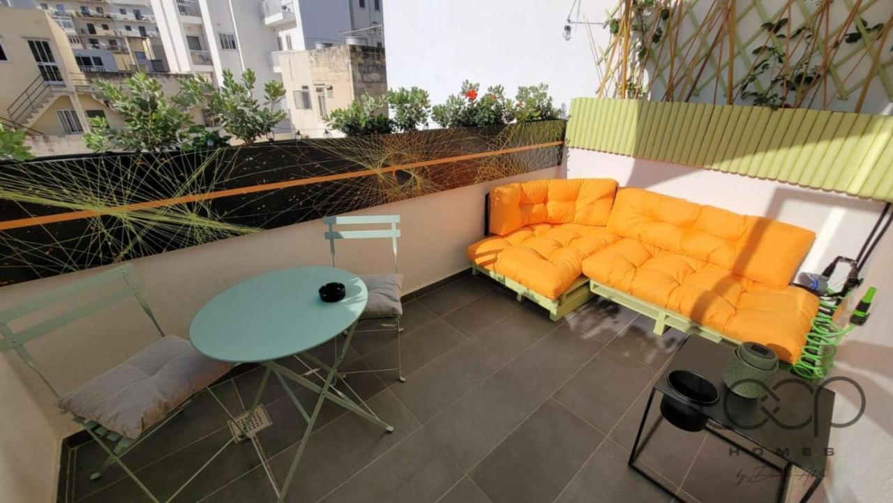 Modern - 50 M From Sea - Free Wi-Fi - Super Cool - Terrace - Fully Air-Conditioned St. Paul's Bay Exteriér fotografie
