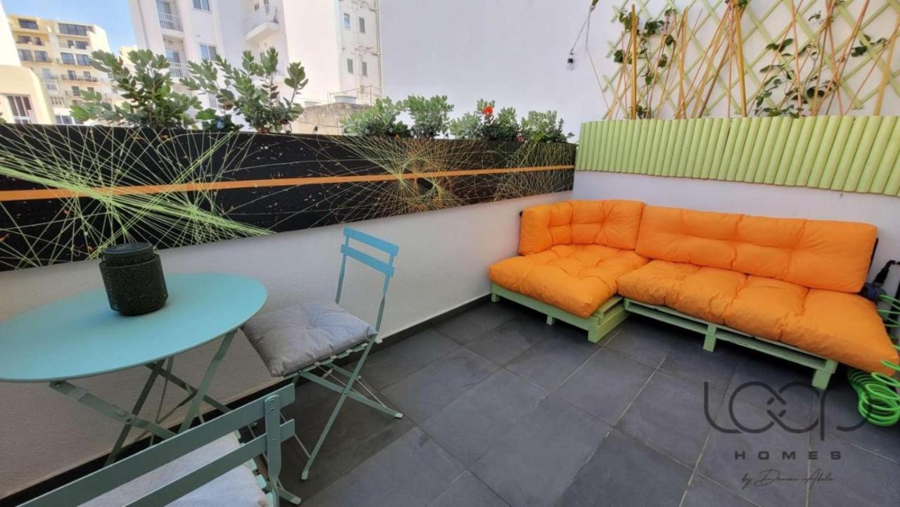 Modern - 50 M From Sea - Free Wi-Fi - Super Cool - Terrace - Fully Air-Conditioned St. Paul's Bay Exteriér fotografie